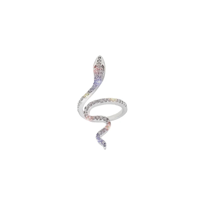 Yasee Italy crystal snake ring made of pure crystal